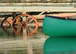 Canoe in the Boundary Waters